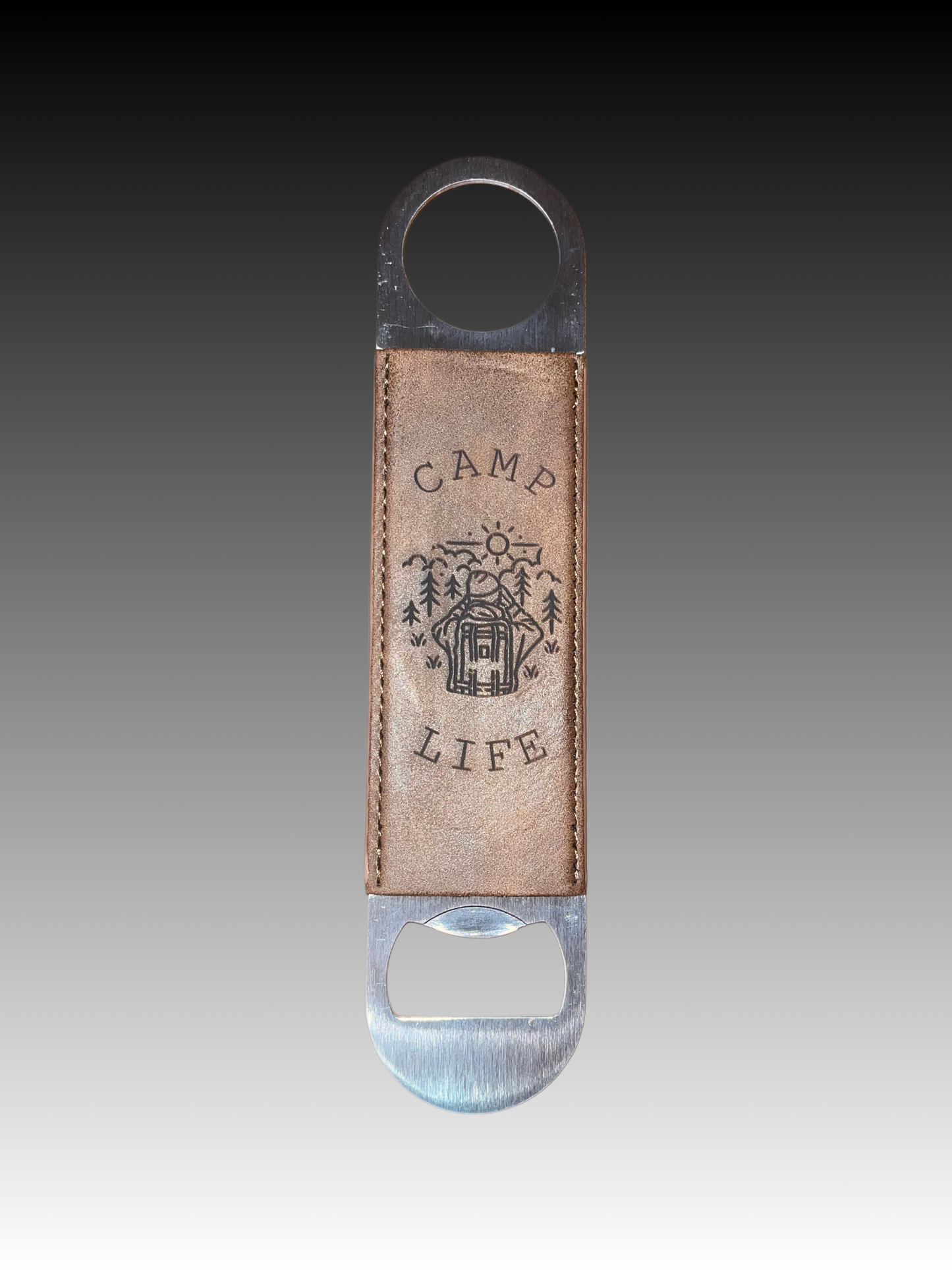 Camp Life Leather Bottle Opener